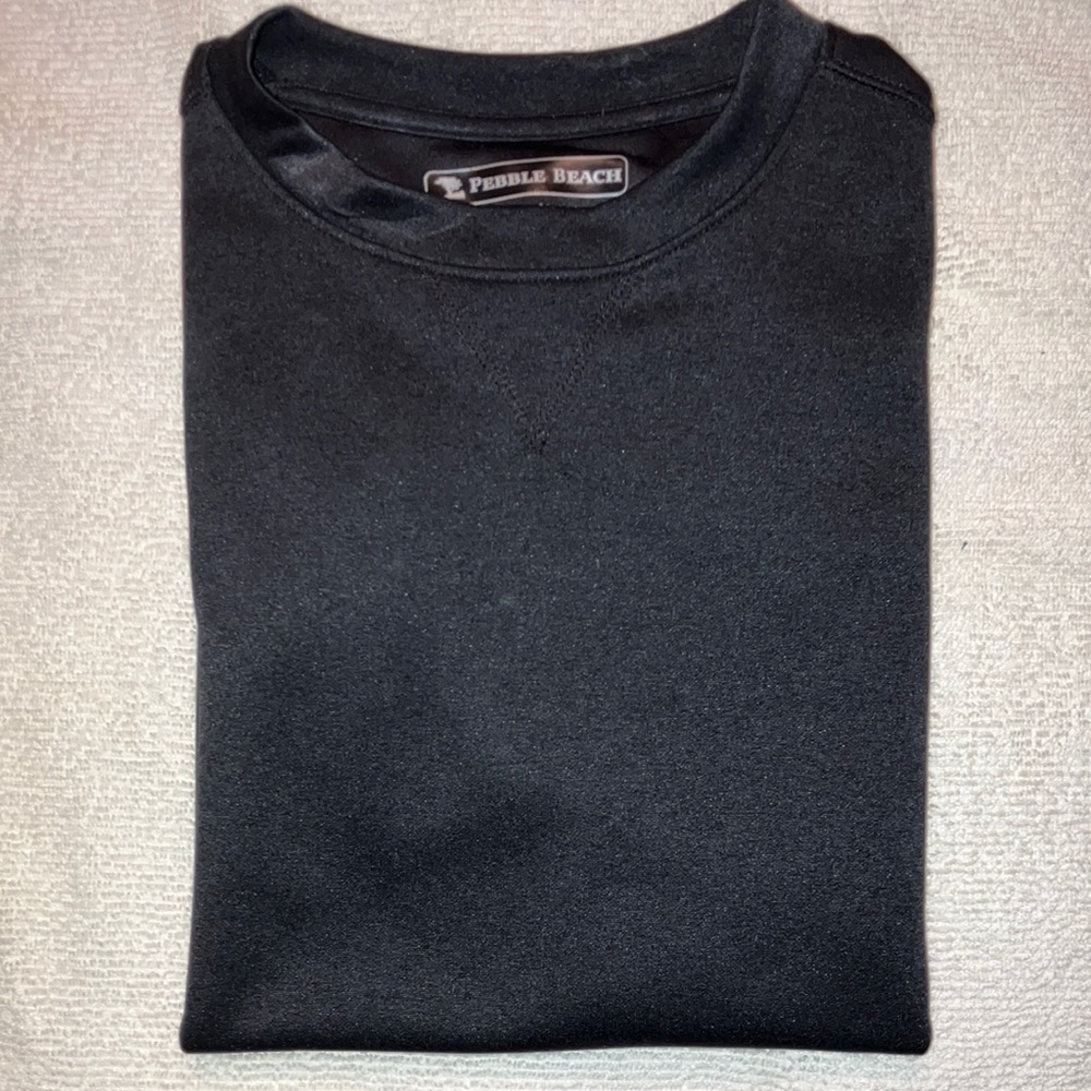 Pebble Beach Performance Crew Neck Golf Pullover(Final Sale Price)